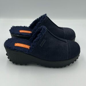 Rocket Dog Fran Platform Clogs Women’s Size 9.5 Blue